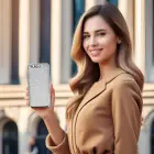 Elektro Glitter Case for HUAWEI P10 SILVER — Foto 4