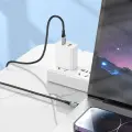 Borofone Cable BX101 Creator - Type C to Type C - 60W 3A 1 metre black Фото num