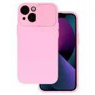 Camshield Soft maciņš telefonam iPhone 16 Pro rozā (ar kameras aizsargu) — Foto 1