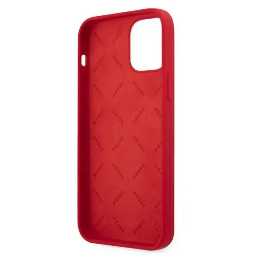 Guess GUHCP12LLSPEWRE iPhone 12 Pro Max 6,7" czerwony|red hard case Peony Collection Foto 7