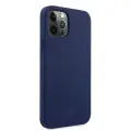 Mini MIHCP12LSLTNA iPhone 12 Pro Max 6,7" granatowy|navy hard case Silicone Tone On Tone Photo