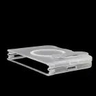 Liavec Cloudy Case for iPhone Duo with connected front and back frame white — Photo 4