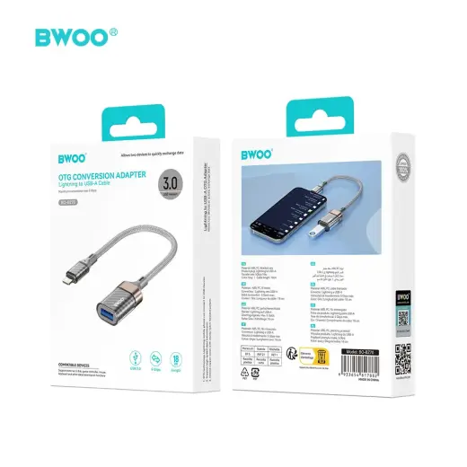 BWOO Adapter Lightning to USB BZ70 Foto 5