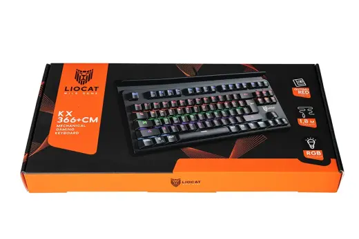 Liocat gaming keyboard KX 366+ CM mechanical black Фото num