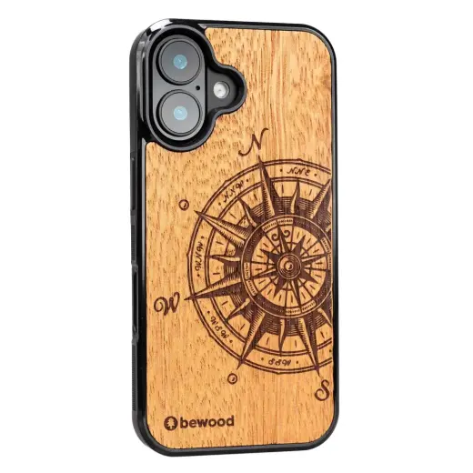 Bewood case for iPhone 16 6,1" Traveler Merbau Foto 2