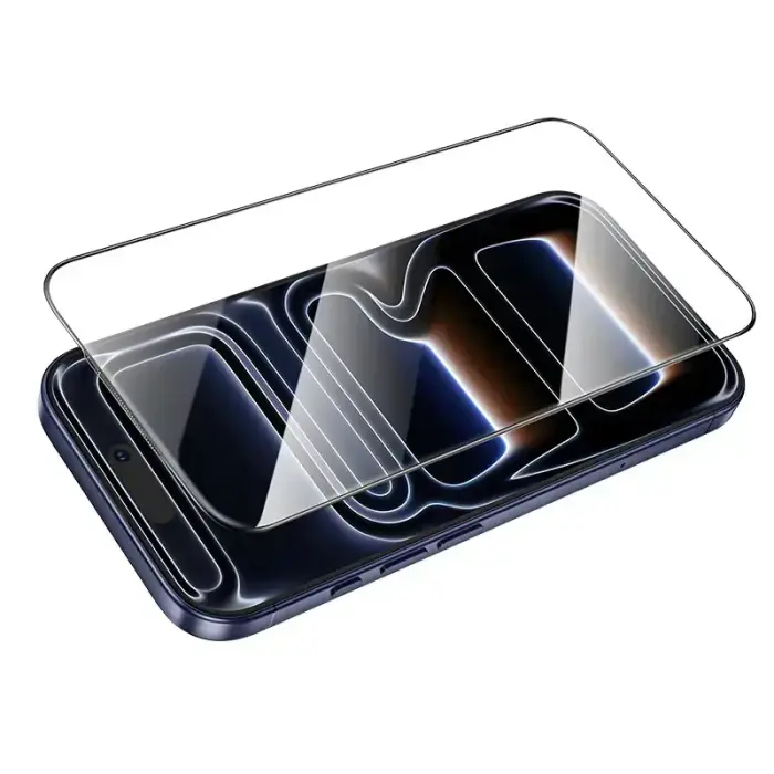 Borofone Tempered glass BF6 Diamond Armor Full Screen HD for Iphone 17 Pro Max - 10 pieces Foto 5