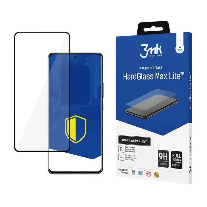 Xiaomi 13 - 3mk HardGlass Max Lite™ screen protector