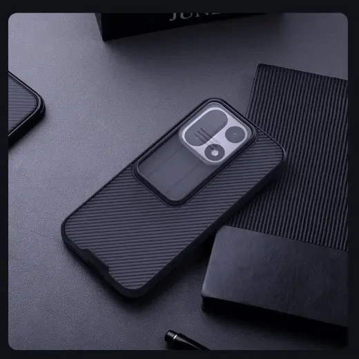 Nillkin CamShield PRO Hard Case for OnePlus 15 Transparent Black Foto 7