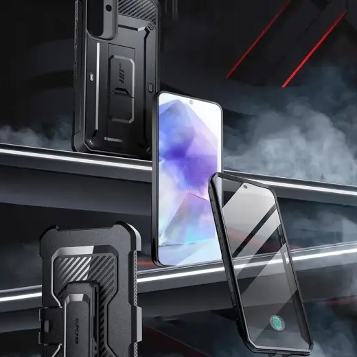 Unicorn Beetle Pro Supcase case for Samsung Galaxy A55 5G - black Photo