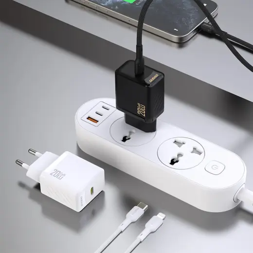 Dudao A26 tīkla lādētājs | 20W | PD | USB-C | melns Foto 3