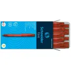 Lodīšu pildspalva SCHNEIDER FAVE 1.0mm, sarkana Foto 4