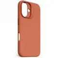 Decoded AntiMicrobial Silicone Backcover with MagSafe for iPhone 16 - Orange Фото num