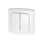 Switch with 2 channels and radio transmitter, used for wireless control of flush-mounted switches and sockets (OR-SH-1751) Foto 1