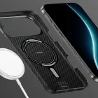 Benks Magnetic Armor Air Kevlar 600D maciņš telefonam iPhone 17 Pro melns — Foto 11