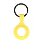 Silicone key ring for Airtag yellow Фото num