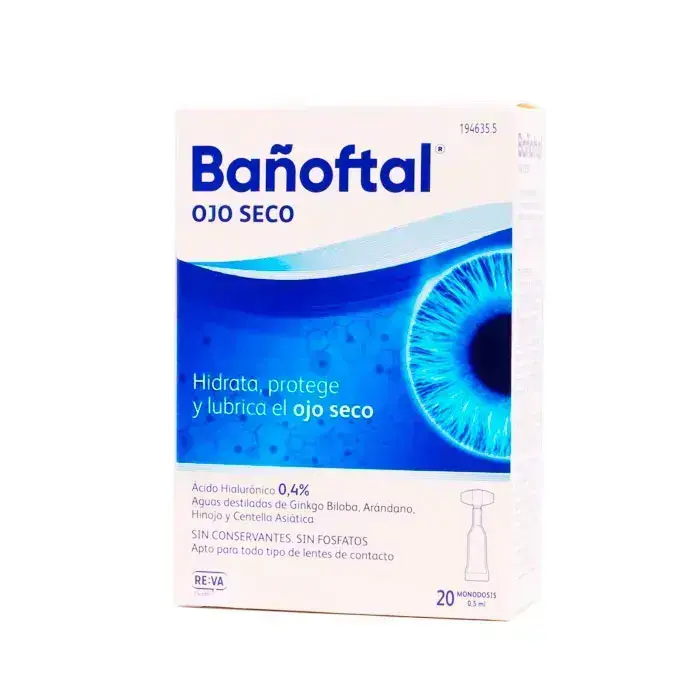 Bañoftal Dry Eye Single Dose 0.4 20U