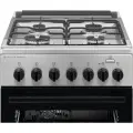Electrolux 600.sērijas gāzes plīts ar elektrisko cepeškrāsni, melna, 50cm Photo