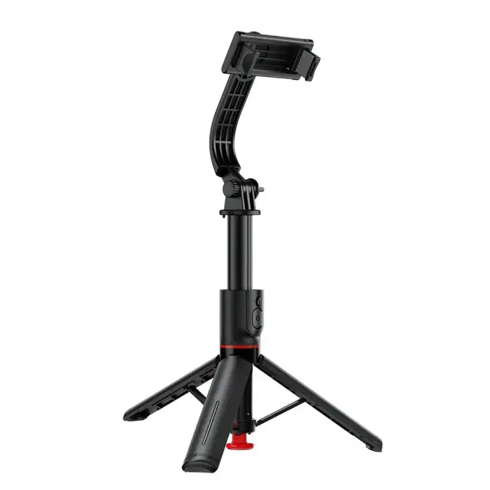 Acefast E42 Selfie Stick with Auto Tripod and Bluetooth Remote Control 1.05m - Black