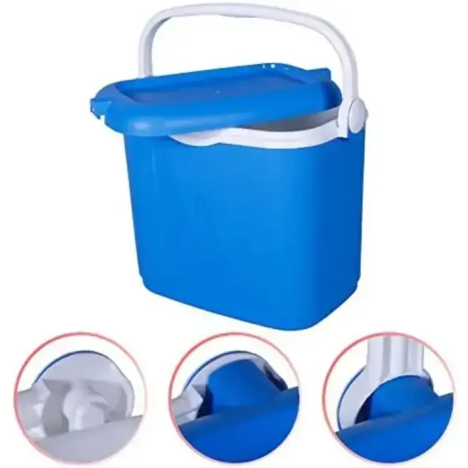 Aukstuma kaste 32L 49,8x33,3x41cm zila/balta Foto 3