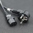 Qoltec Power cable IEC C13/SCHUKO | 3x0.75mm² | 1.4m — Foto 3