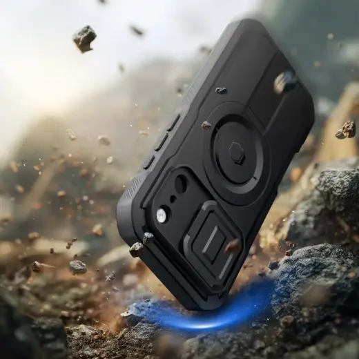 TECH-PROTECT KEVLAR MAGSAFE IPHONE 17 PRO MAX BLACK Foto 7