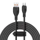 Baseus Pudding Series 100W USB-A - USB-C Cable 2m - Black Foto 1