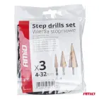 Step drills 3 pcs set 4-32mm — Photo 5