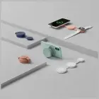 Wireless charger Bazic GoMag Trio 2 3in1 15W magnetic for iPhone/Watch/AirPods blue Фото num