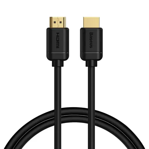 Кабель Baseus HDMI 2.0 4K 60 Гц 3D HDR 18 Гбит|с 1 м черный (CAKGQ-A01) Фото num