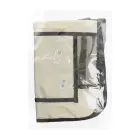 Car organizer for front seats with compartments beige Фото num