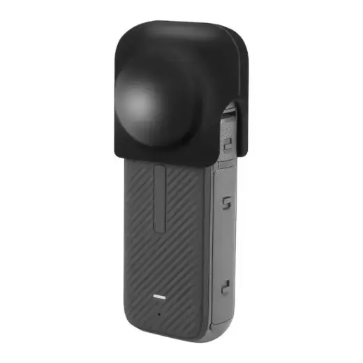 Silicone lens cover PULUZ for Insta360 X4 (black) Foto 8