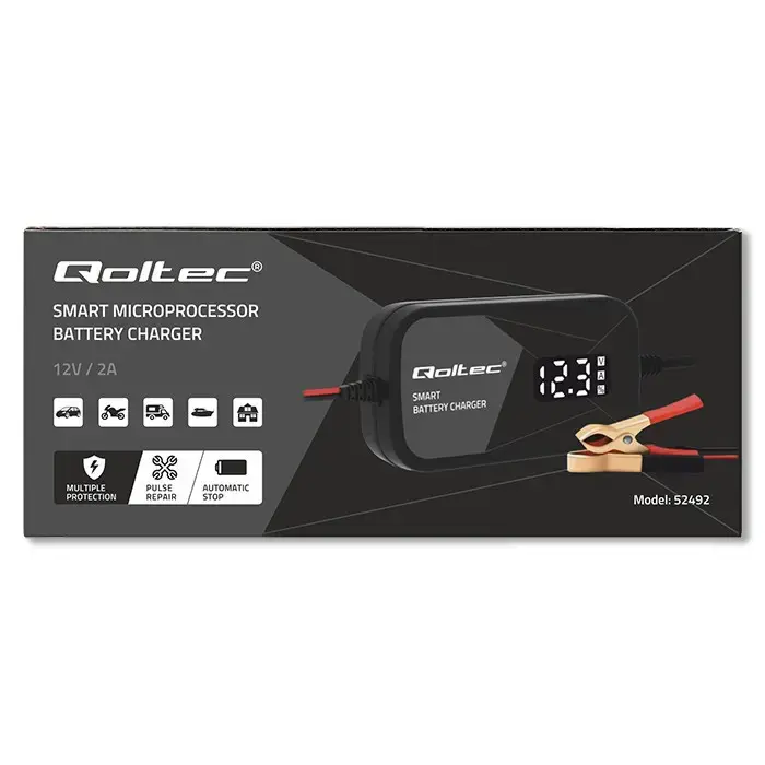 Microprocessor charger 12V 2A with cell regene Фото num