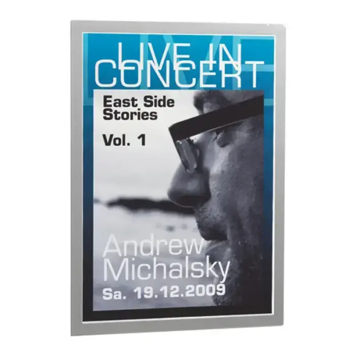 Pašlīpoša kabata DURABLE DURAFRAME ar rāmi sudraba krāsā, A3 formāts, 2 gab./iepak. Фото num