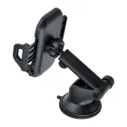 Car phone holder Forcell F-Grip Carbon Bracket mounting arm windshield / dashboard black Photo