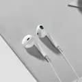 Borofone Earphones BM100 Fuente with microphone white Фото num