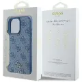 Etui Guess HC PU 4G Small 4G and Classic  do iPhone 16 Pro Max MagSafe niebieski Фото num
