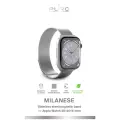 Puro Milanese Stainless Steel Apple Watch Band 38|40|41mm - Silver Фото num