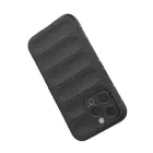 Magic Shield elastīgs bruņu maciņš telefonam iPhone 13 Pro melns — Foto 3