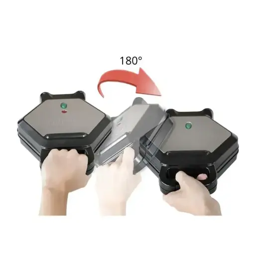 Unold Bubble Waffle Maker Bobby black Schwarz (48245) Foto 5