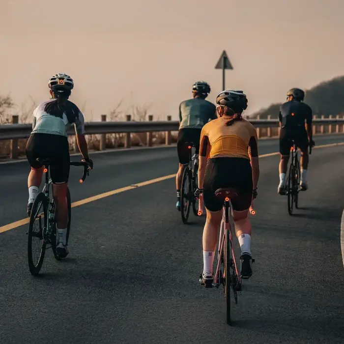 Wozinsky WIS-02 Waterproof Smart Tail Light 1pc - Black Фото num