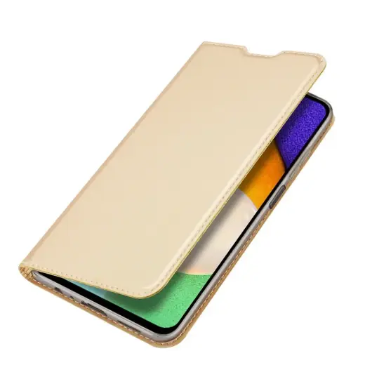 Dux Ducis Skin Pro Bookcase type case for Samsung Galaxy A03s golden Фото num