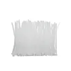Qoltec Self-locking cable tie | 3.6*100 mm | 100 pcs. | Nylon66 | UV | White Foto 13