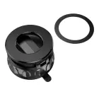 Borofone Car holder BH140 Gloria vacuum, magnetic to windshield black Foto 6