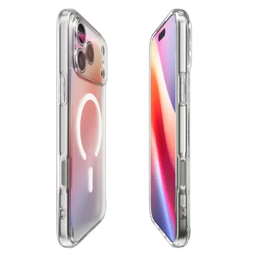 Spigen Ultra Hybrid MagSafe Case for iPhone 17 Pro Max - White Foto 6