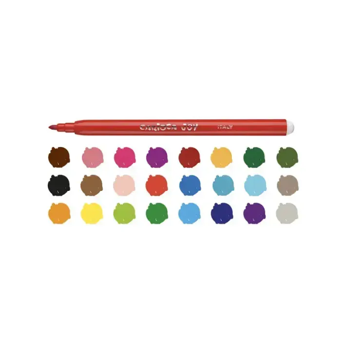 Flomasteri CARIOCA JOY 24 krāsas Foto 3