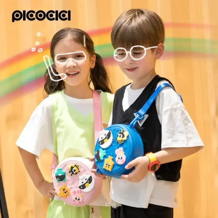 PICOCICI Kids Round Bag K36 blue Photo