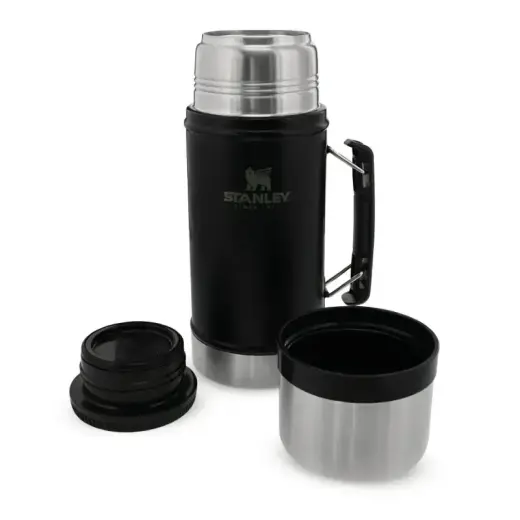 Food thermos The Legendary Food Jar 0,94L mat black Photo