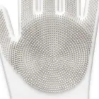 Silikona cimdi tīrīšanai 2gab. 34,5x15,5x2,6cm gaiši pelēki Foto 2