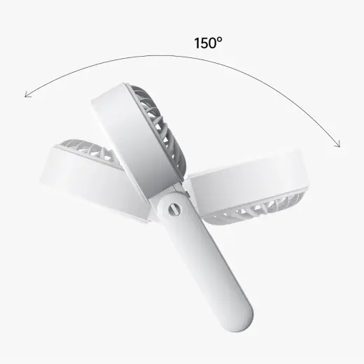 Jisulife Handheld Fan Life7 5000mAh Portable USB Fan - Gray Foto 9