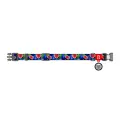 Waudog "Fig" nylon dog collar with QR code, size XL Фото num